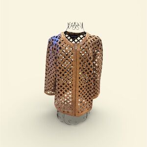 T&J Designs Lattice Tan Jacket